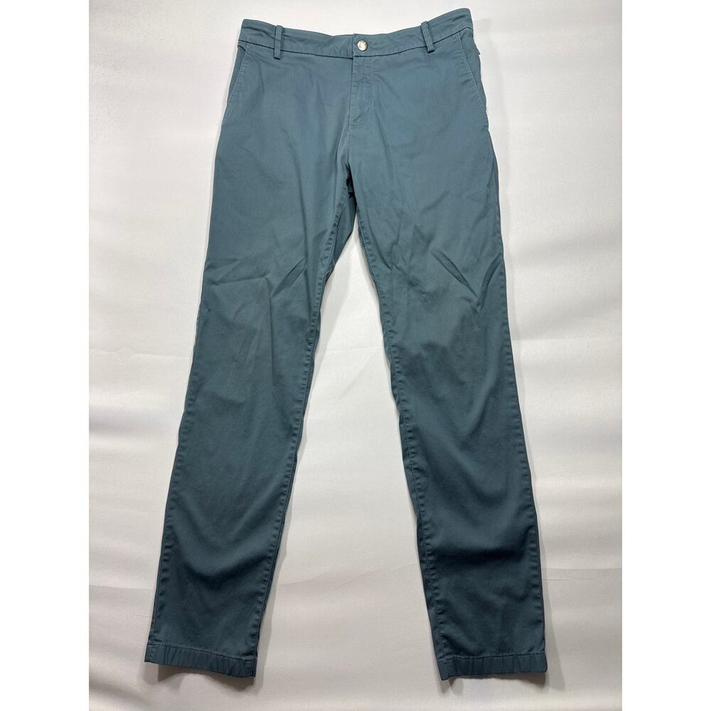 Birddogs Men's Slim Fit Stretch Blue Gray Chino Pants - Size‎ 30x32 (30x31)